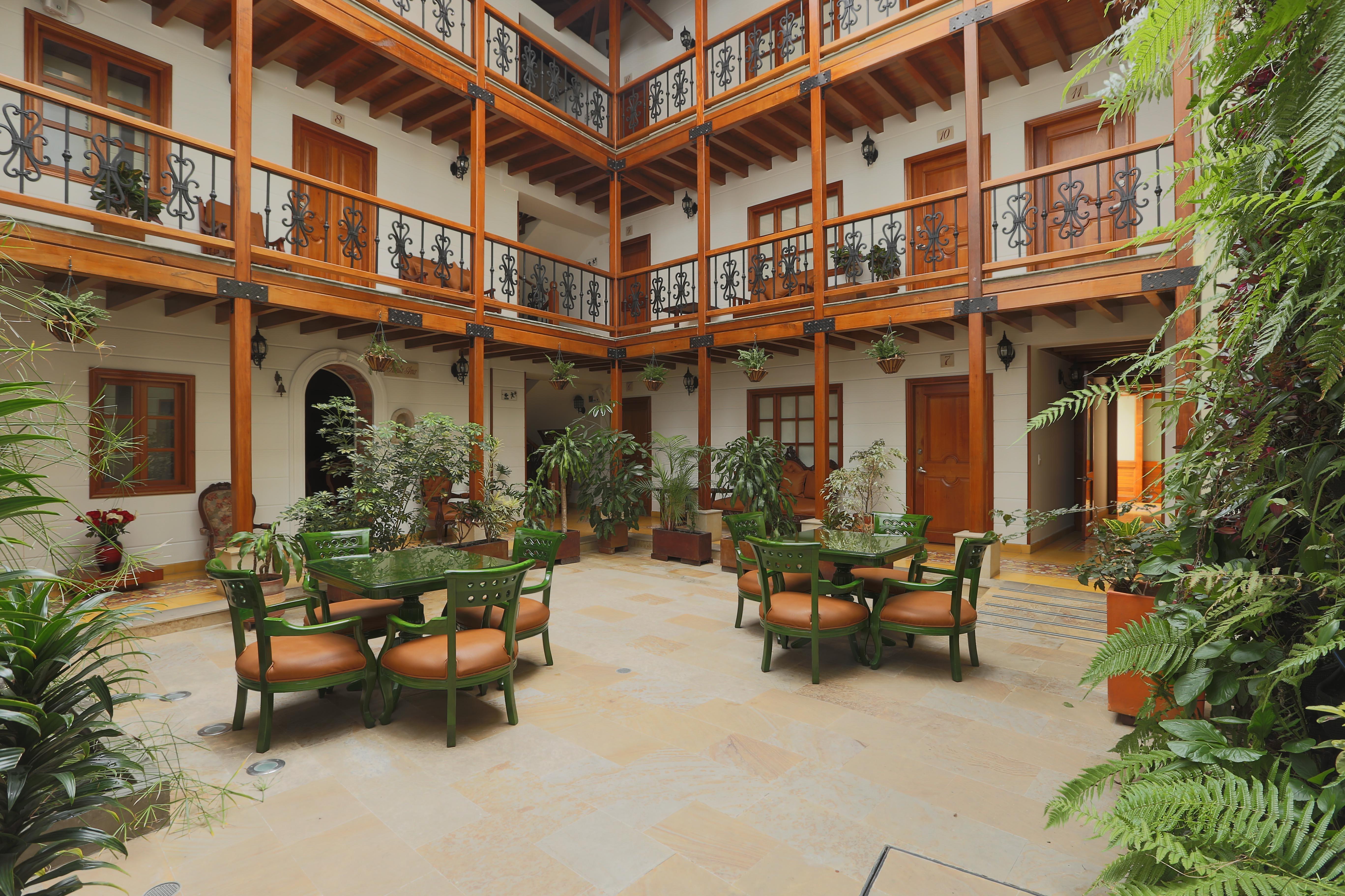 Hotel Santa Lucia Boutique Spa Μπογκοτά Εξωτερικό φωτογραφία Patio of the hotel
