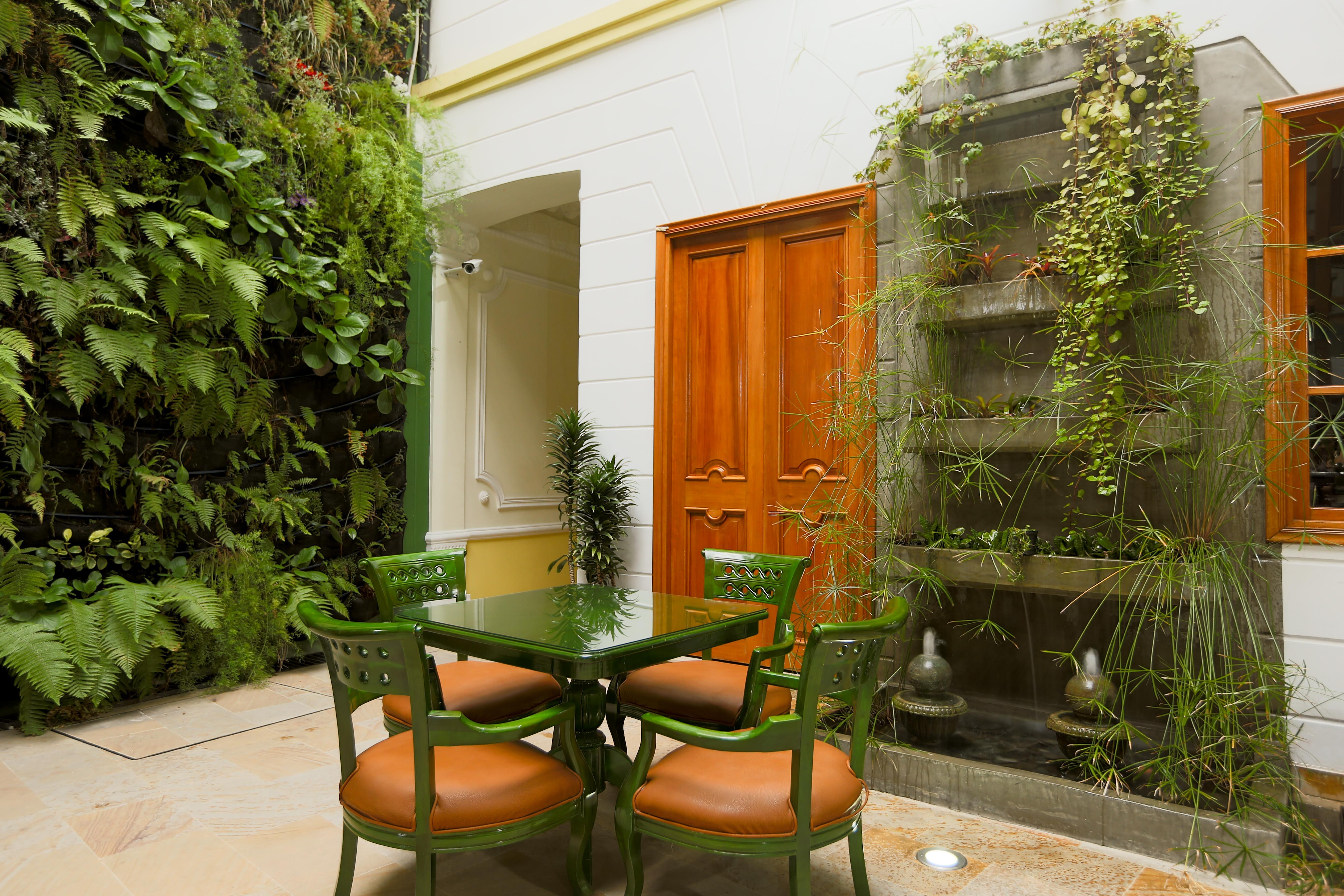 Hotel Santa Lucia Boutique Spa Μπογκοτά Εξωτερικό φωτογραφία Living wall in a home
